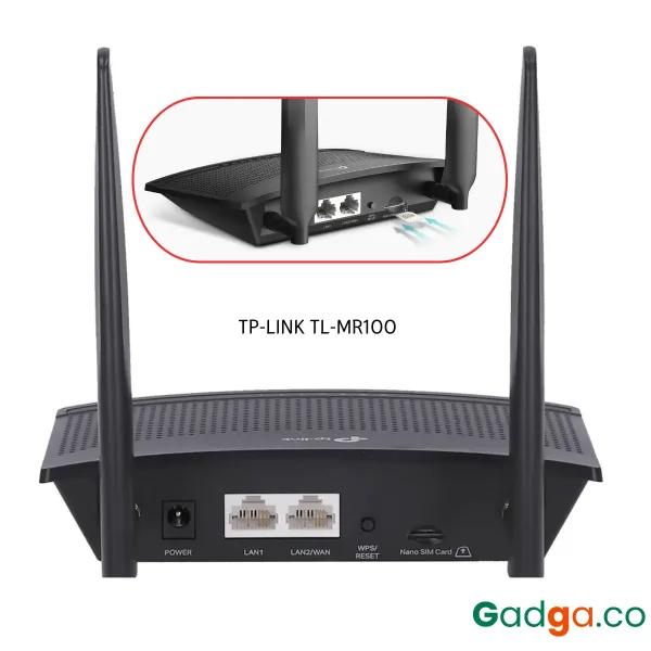 เราเตอร์ใส่ซิม รุ่น tp-link mr100 router wifi ยอดฮิต - image 4