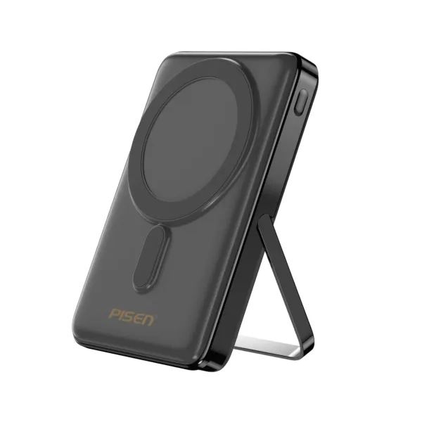 พาวเวอร์แบงค์ pisen tp-d080 (2 in 1 ดิจิตอลแม่เหล็ก) 10,000mah 30w - image 2