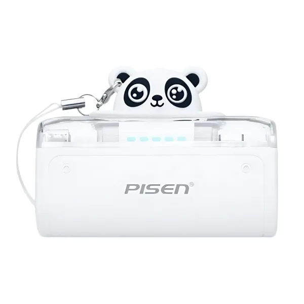 พาวเวอร์แบงค์ pisen tp-d139 5,000mah 22. 5w รุ่นจิ๋ว มีสายในตัว - image 4