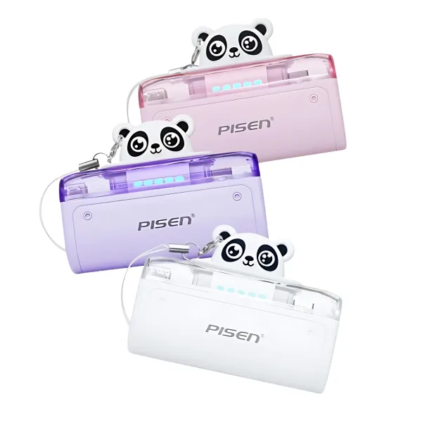 พาวเวอร์แบงค์ pisen tp-d139 5,000mah 22. 5w รุ่นจิ๋ว มีสายในตัว - image 5